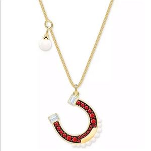 Swarovski Lucky Goddess Horseshoe Necklace